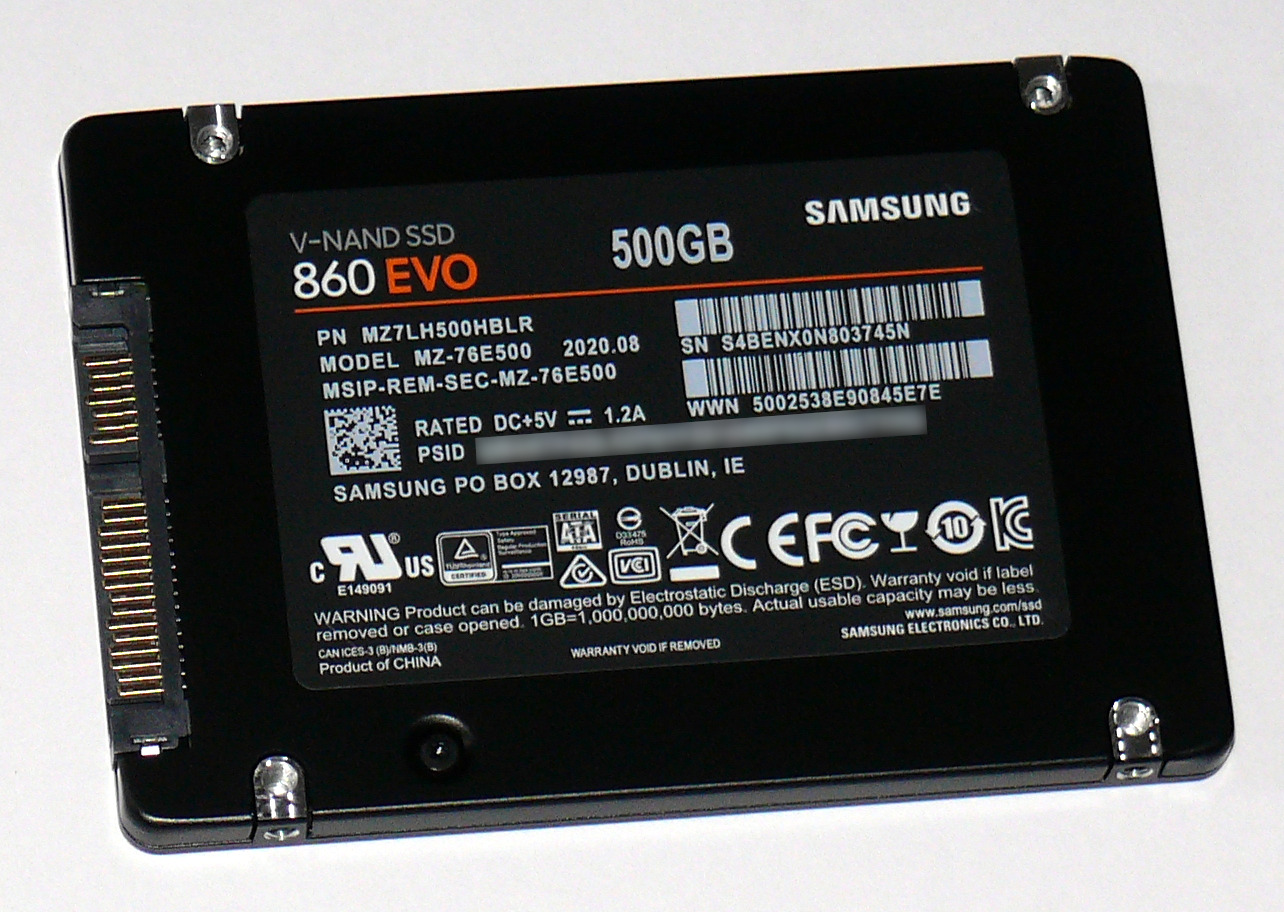 Ssd Samsung 500gb 860 Uvo
